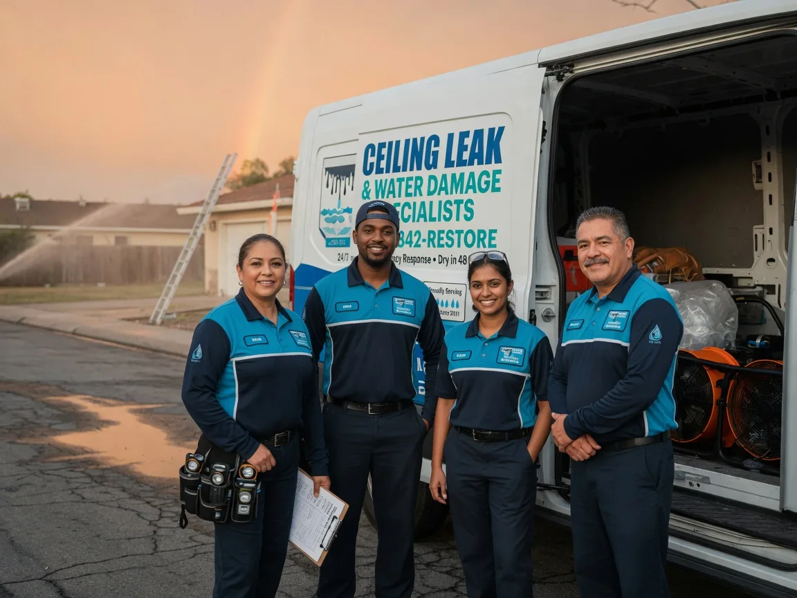 Ceiling Leak Cleanup company in Midway, PA